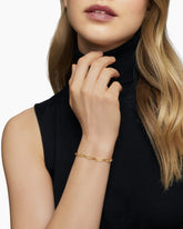 DY Madison® Chain Bracelet in 18K Yellow Gold, 4mm